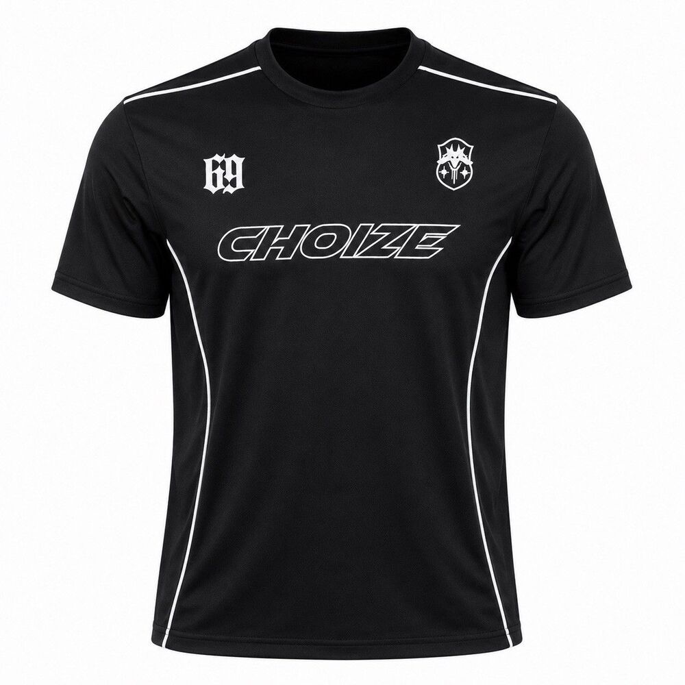 CHOIZE Fusion Tee Official Extra Cash Jersey T Shirt Mens S Black Streetwear